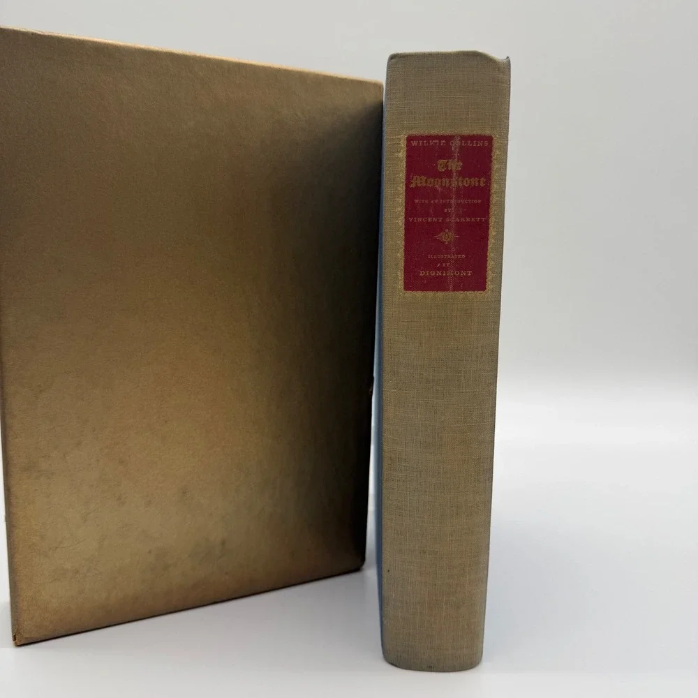 The Moonstone Wilkie Collins Heritage Press Illustrated Slipcase Mystery Book